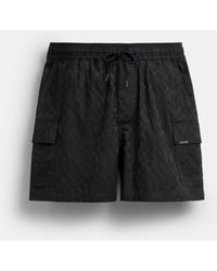 COACH - Brain Dead Signature Camp Shorts - Lyst