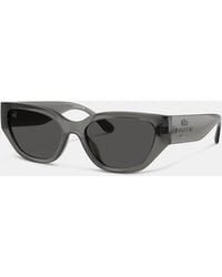 COACH - Geometric Cat Eye Sunglasses - Lyst