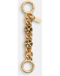 COACH - Tea Rose Strap Extender - Lyst