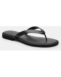 COACH JANICE SIG C PVC/MAT CALF コーチ サンダル COACH - COACH JANICE SIG C PVC/MAT CALF コーチ サンダルの通販 by