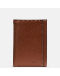 COACH - Trifold Wallet - Lyst