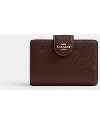 COACH - Medium Corner Zip Wallet - Lyst