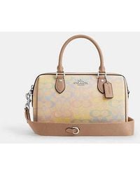 COACH - Rowan Satchel Bag - Lyst