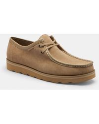 COACH Chukka Shoe With Signature Canvas in Black for Men | Lyst
