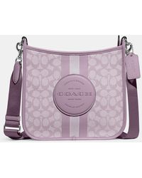 Coach Outlet - Dempsey File Bag In Signature Jacquard With Stripe And Coach Patch - Lyst