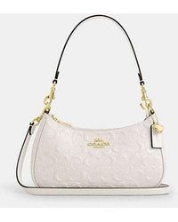 COACH - Teri Shoulder Bag With Heart Charm - Lyst
