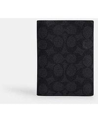 COACH - Porta Carte Di Credito E Passaporto - Lyst