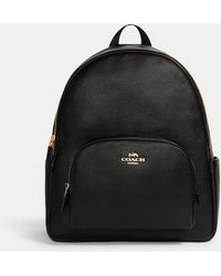 court backpack with coach patch