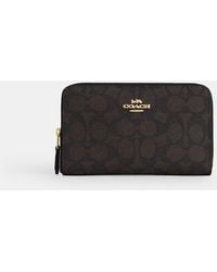 COACH - Medium Id Zip Wallet - Lyst