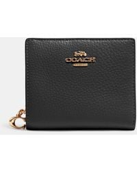 COACH - Snap Wallet - Lyst