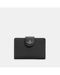 COACH - Medium Corner Zip Wallet - Lyst