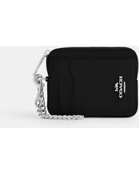 COACH - Zip Card Case - Lyst