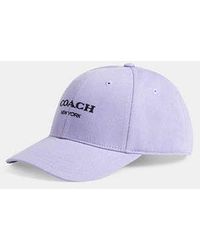 COACH - Embroidered Baseball Hat - Lyst