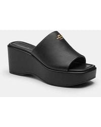 COACH - Phoebe Platform Sandal - Lyst