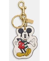 COACH - Disney X Coach Mickey Mouse Bag Charm - Lyst