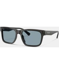 COACH - Square Sunglasses - Lyst