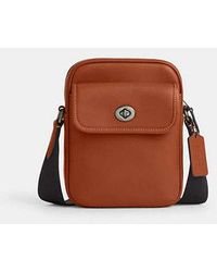 COACH - Turnlock Crossbody Bag - Lyst