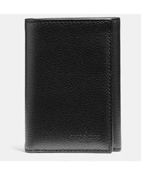 COACH - Trifold Wallet - Lyst