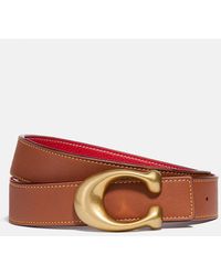 COACH - C Hardware Reversible Belt, 32Mm - Lyst