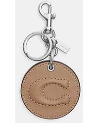 COACH - Mirror Bag Charm With Signature - Lyst