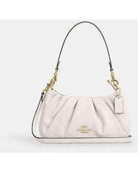 COACH - Teri Shoulder Bag With Ruching - Lyst