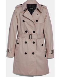 coach trench jacket
