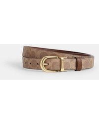 COACH - Harness Buckle Cut To Size Reversible Belt, 25 Mm - Lyst