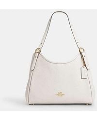 COACH Erin Shoulder Bag in Brown | Lyst