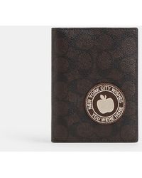 COACH - Passport Card Case - Lyst