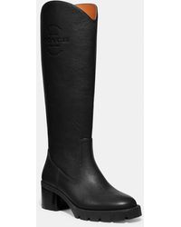 Coach Outlet Knee-high boots for Women | Online Sale up to 70% off | Lyst