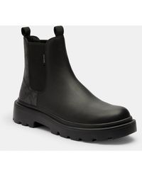 COACH Banks Boot in Black for Men | Lyst