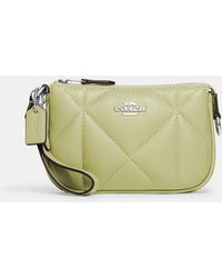 Coach Outlet Nolita 19 Optic White and Signature Quilting 