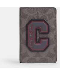COACH - Id Card Wallet - Lyst