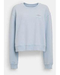 COACH - Garment Dye Crewneck - Lyst