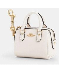 COACH - Mini Rowan Satchel Bag Charm - Lyst