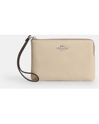 COACH - Corner Zip Wristlet - Lyst