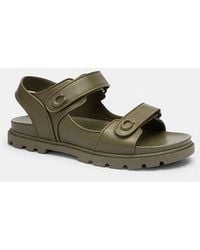 COACH - Platform Sandal - Lyst