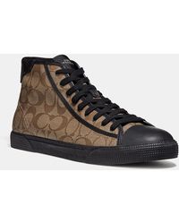 COACH High-top sneakers for Men | Online Sale up to 52% off | Lyst