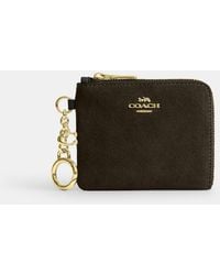 COACH - Small Corner Zip Wallet - Lyst