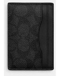 COACH - Porta Carte Di Credito - Lyst