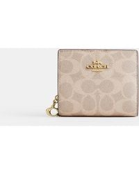 COACH - Snap Wallet - Lyst