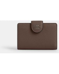 COACH - Medium Corner Zip Wallet - Lyst