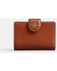 COACH - Medium Corner Zip Wallet - Lyst