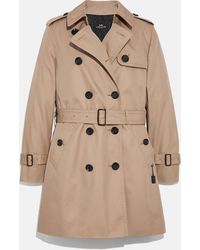 coach women's trench coat