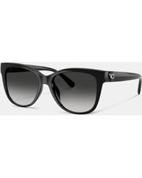 COACH - Signature Heart Oversized Square Sunglasses - Lyst