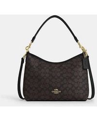 COACH - Laurel Schultertasche Aus Signature-Canvas - Lyst