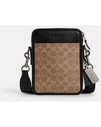 COACH - Sullivan Crossbody In Blocked Signature Canvas - Lyst