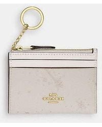 COACH - Mini Skinny Id Case With Star Print - Lyst