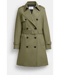 COACH - Mid Trench Coat - Lyst