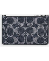 COACH - Zip Card Case - Lyst